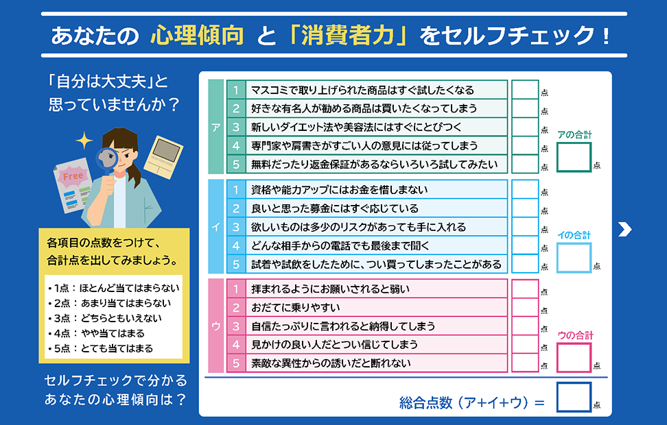 診断セルフチェック